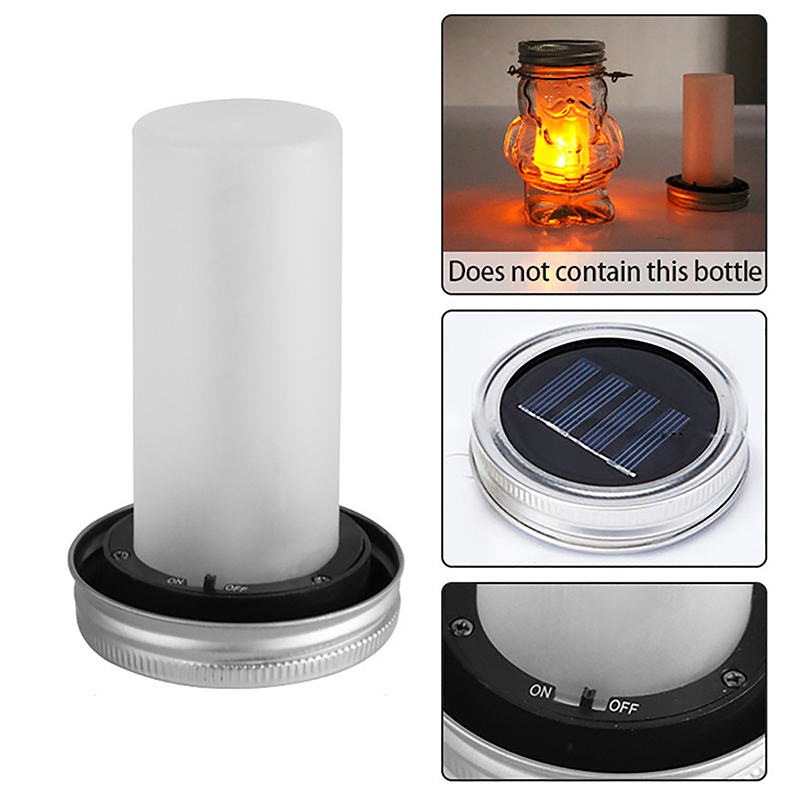 Fire Torch Solar - Solar LED Tocha Chama Luz, LED