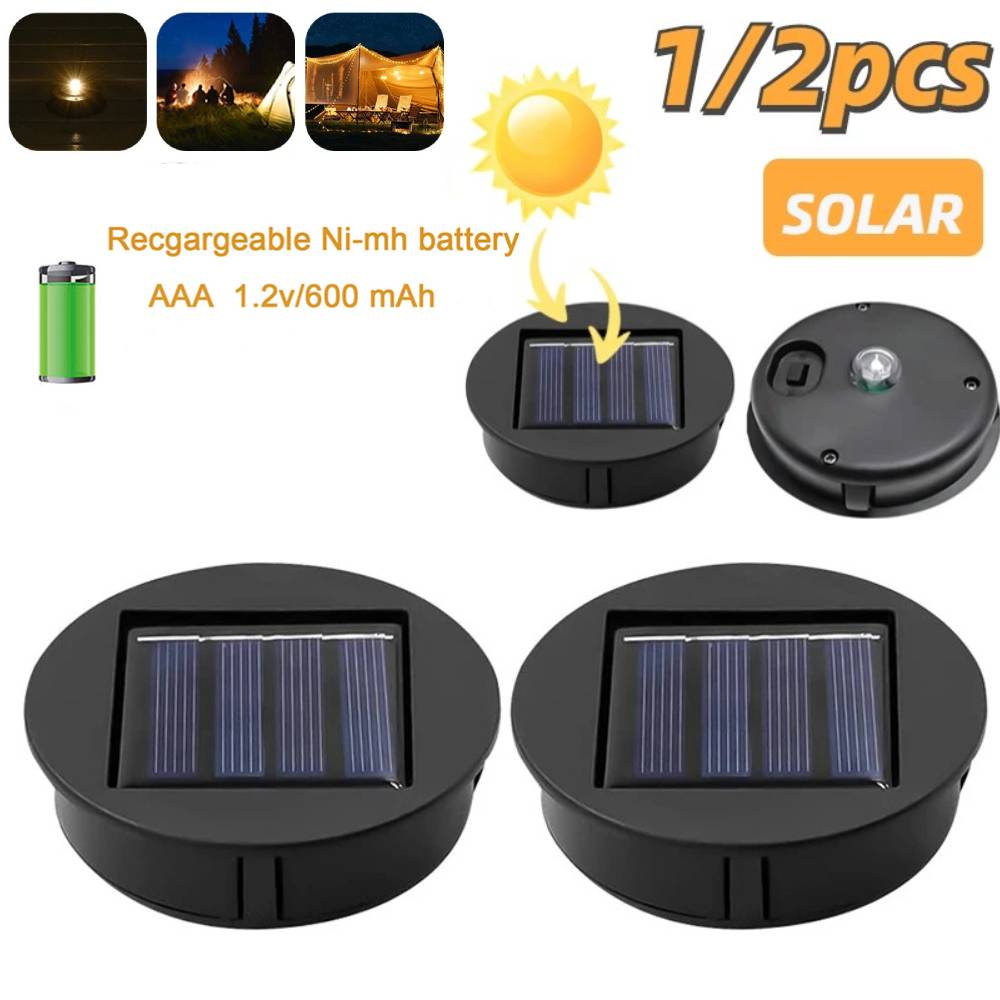 Outdoor Lighting Replacement Parts - Painel Solar Superior de Substituição para