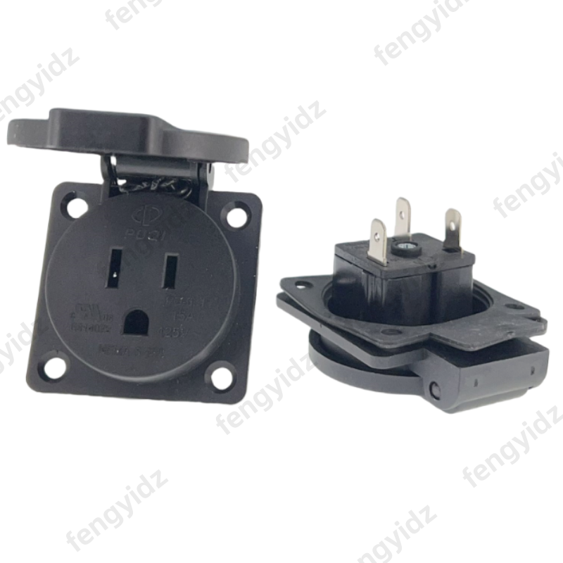 Outdoor Lighting Japan - Preto 125v 15a 20a ip44 ce