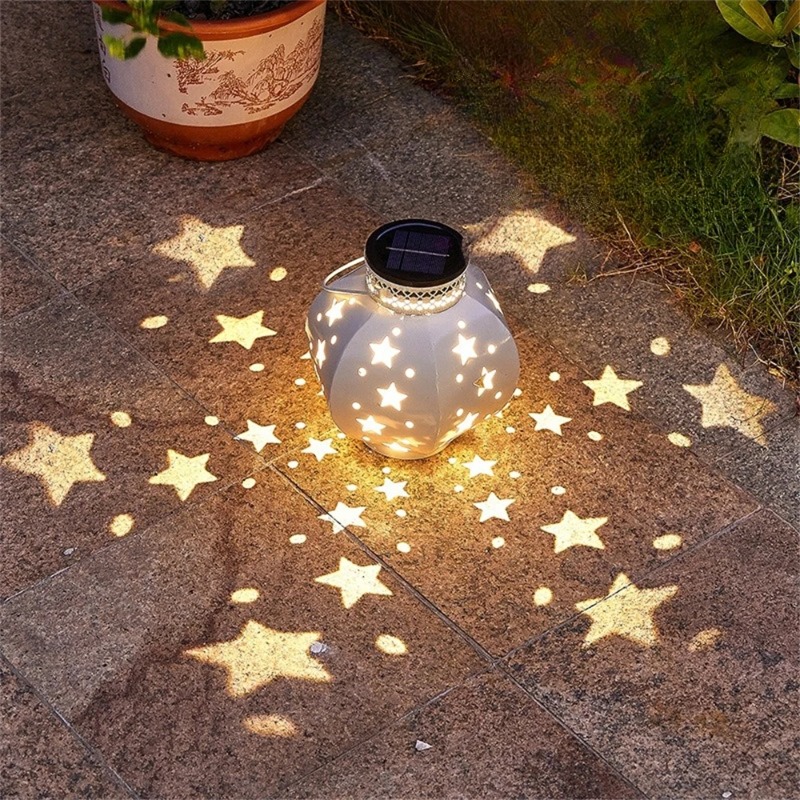 Outdoor Lighting Manufacturers - Luminária Projetora Solar Suspensa para Jardim,
