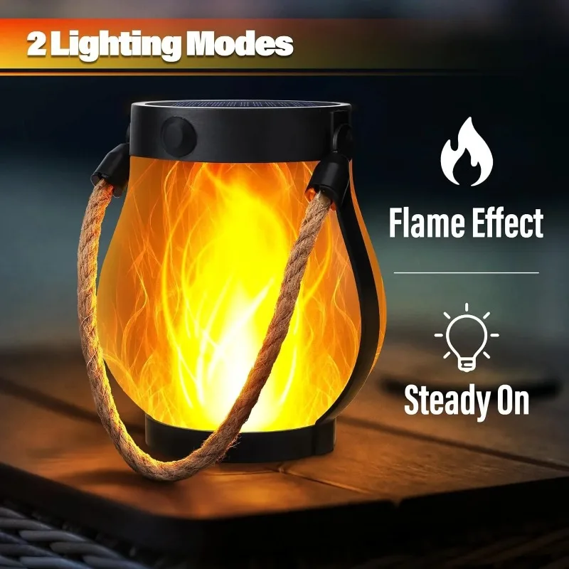 Fire Torch Solar - Nova Lanterna Solar de Corda para