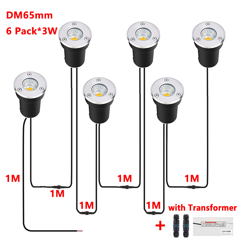 Outdoor Lighting Low Voltage - Luz LED Enterrada à Prova d'Água
