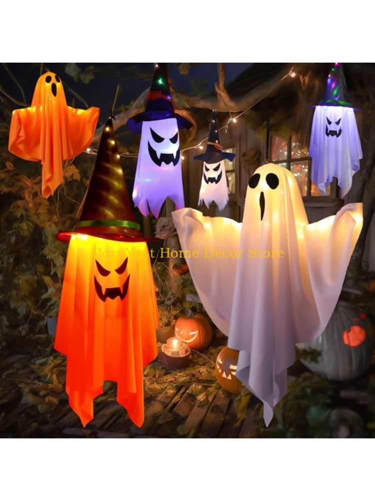 Outdoor Lighting Low Voltage - 92mf misterioso brilhante halloween luzes led