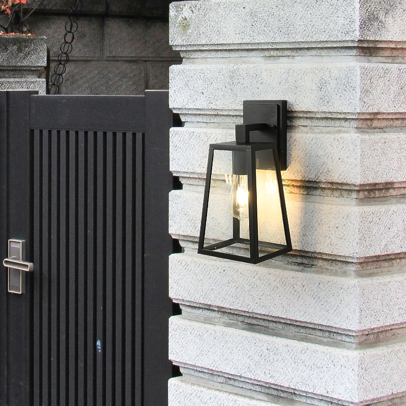 Outdoor Lighting For Front Of House - Lâmpada de parede impermeável de alumínio
