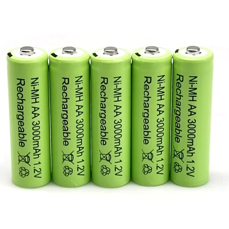 Fire Torch Solar - Baterias Recarregáveis NiMH 1.2V AA 3000mAh,
