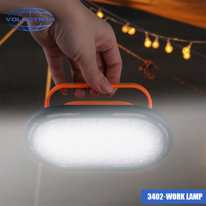 Outdoor Lighting Youtube - VOLODYMYR Holofote solar recarregável para acampamento