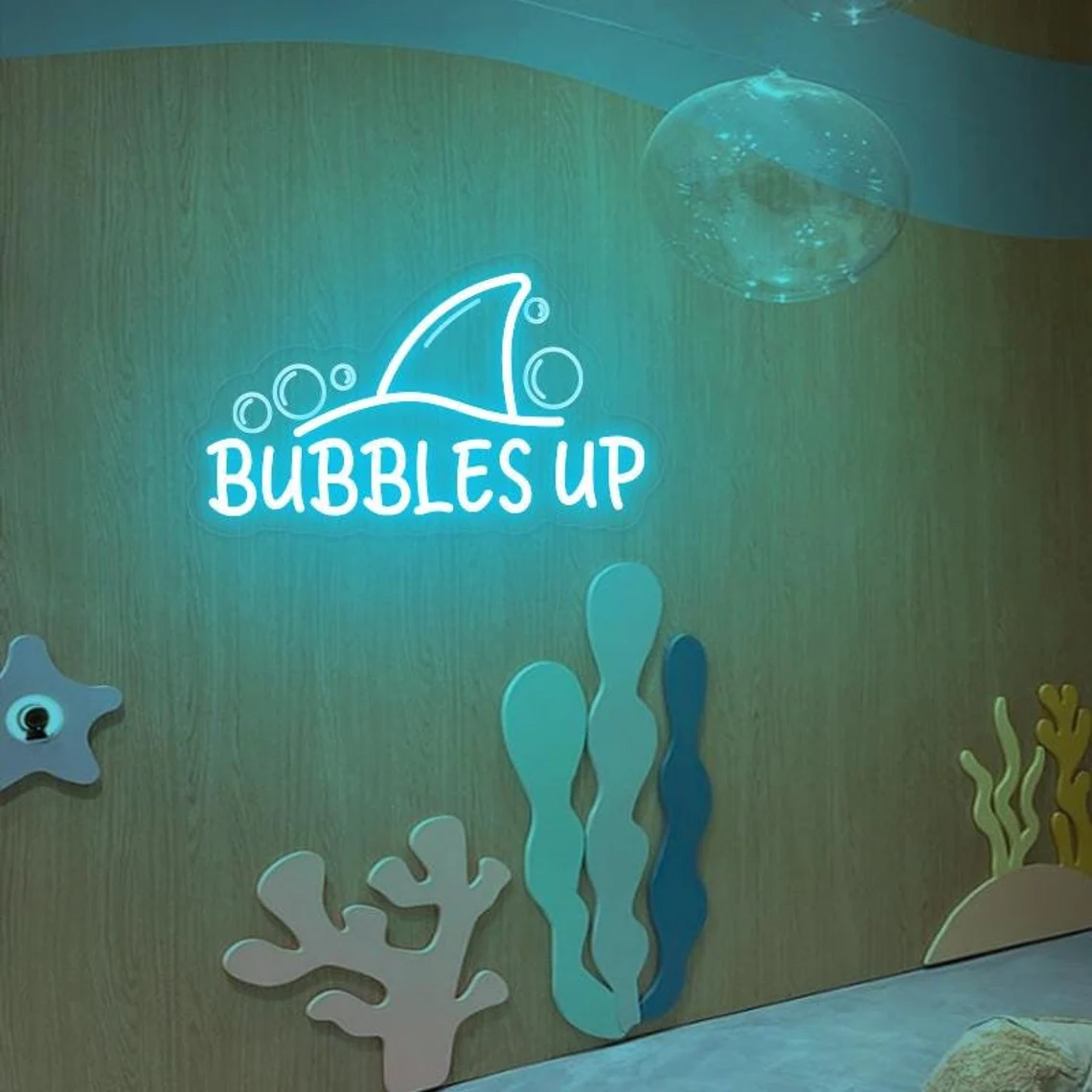 Outdoor Lighting Quotes - Letreiro Neon Bubbles Up, Letreiro Neon