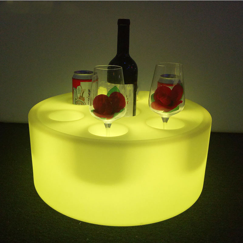 Outdoor Lighting Around Pool - Bandeja redonda de diodo emissor de