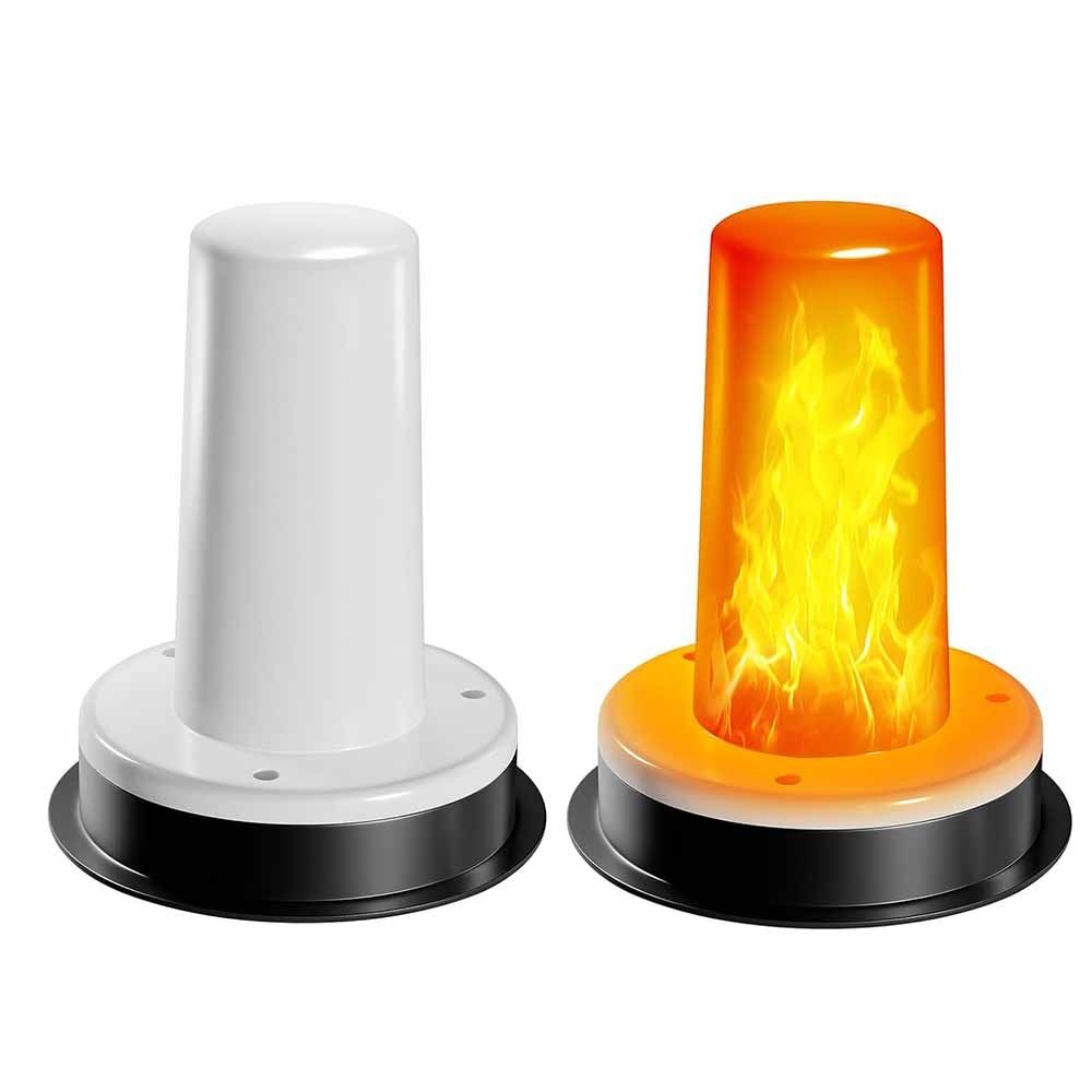 Fire Torch Solar - Lanterna Solar Realista com Chama, Sensor