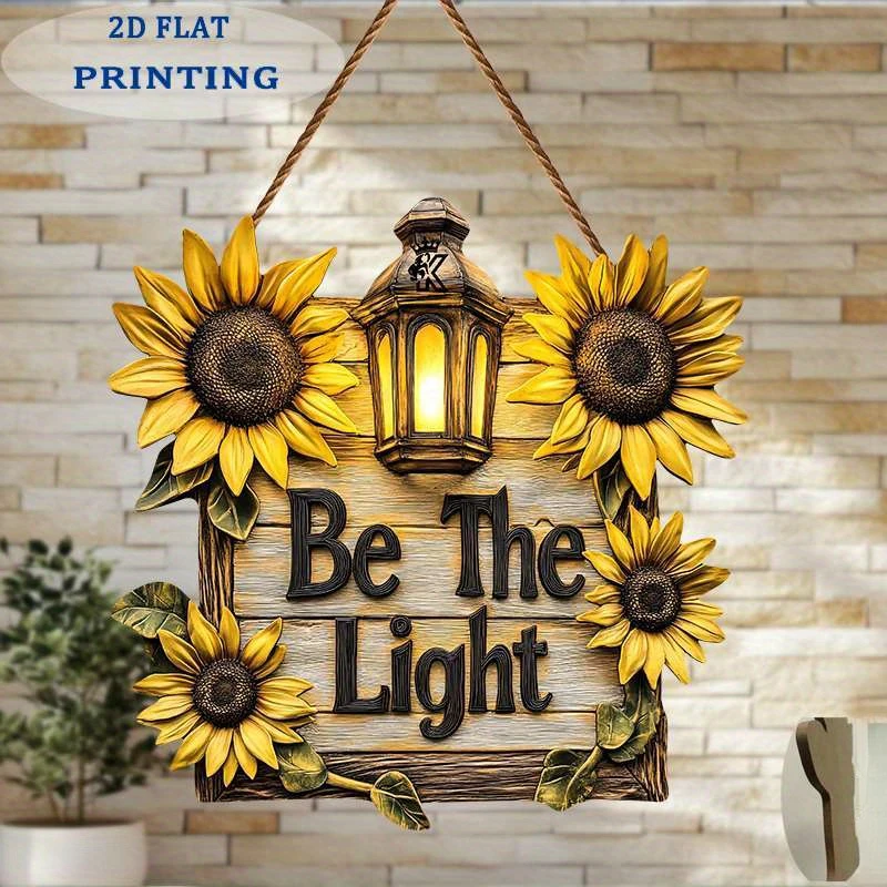 Outdoor Lighting Quotes - 1 unidade de Placa de Madeira
