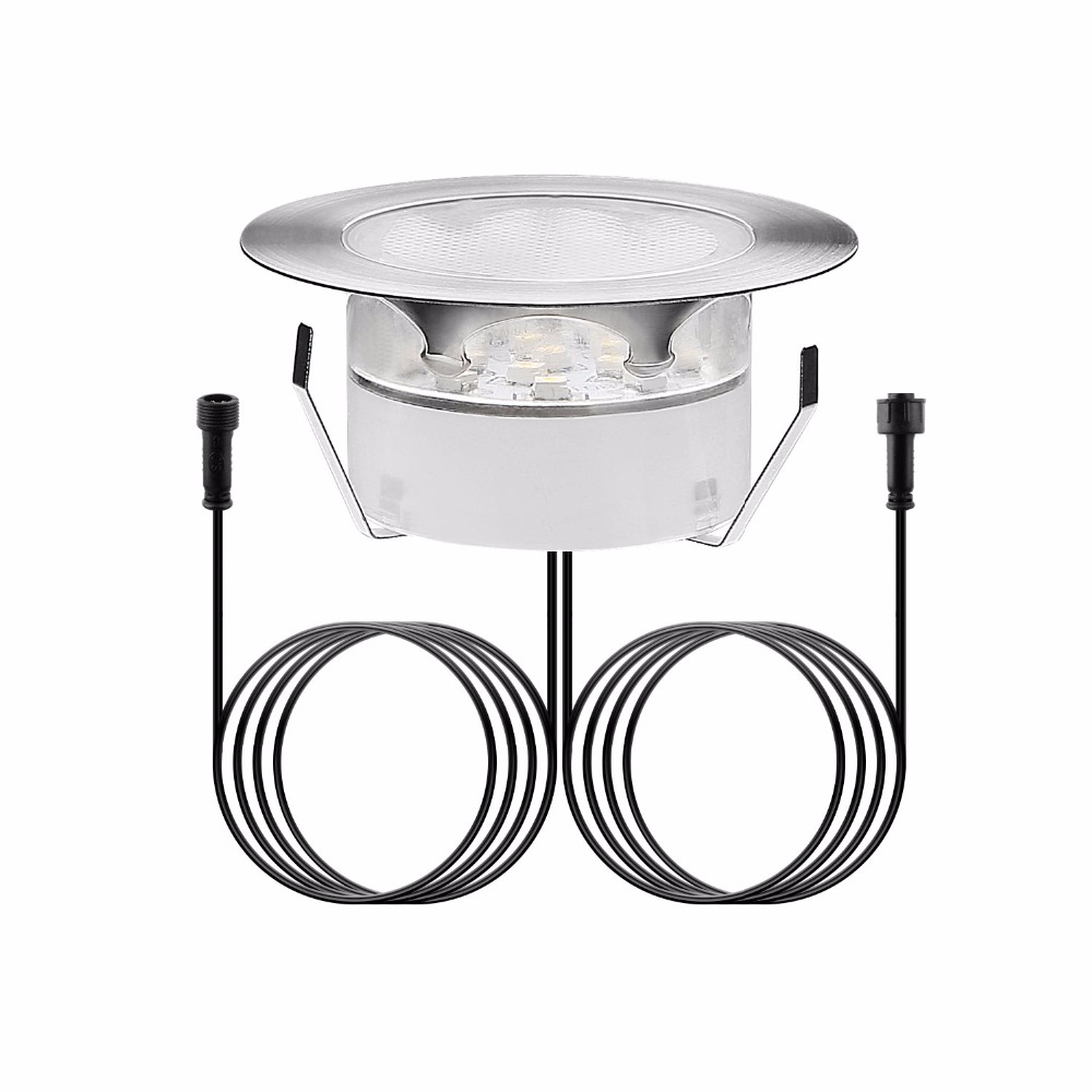 Outdoor Lighting Low Voltage - Luminária Embutida Externa QACA LED de
