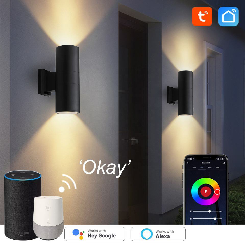 Luzes de parede externas intel - Outdoor Lighting Zigbee avaliação e preço