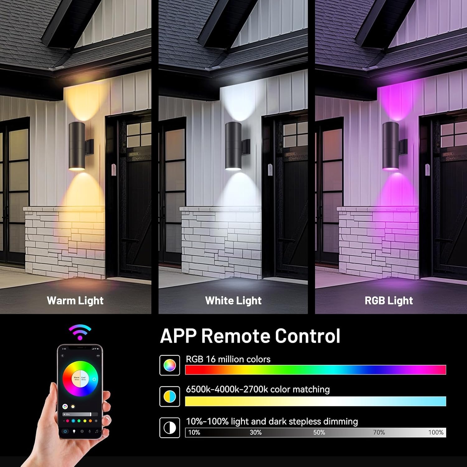 Luzes de parede externas intel - Outdoor Lighting Zigbee avaliação e preço