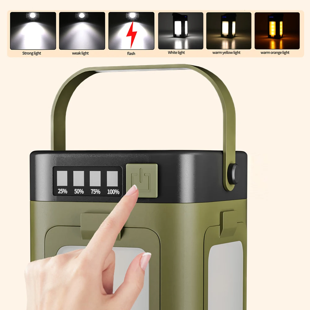 Lanterna Solar Portátil para C - Outdoor Lighting Lamps avaliação e preço