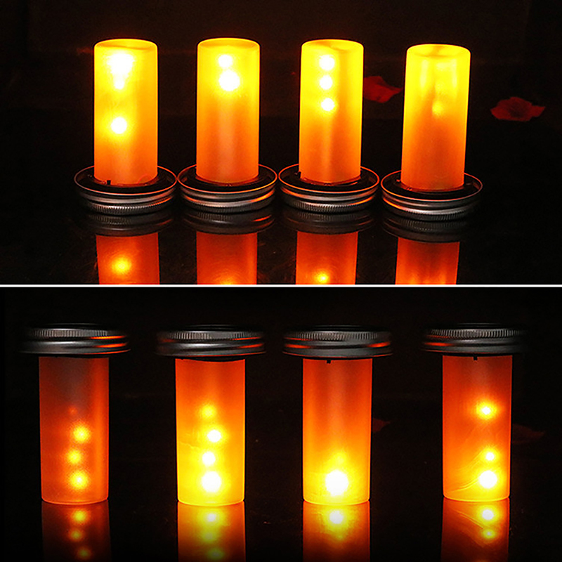 Solar LED Tocha Chama Luz, LED - Fire Torch Solar avaliação e preço