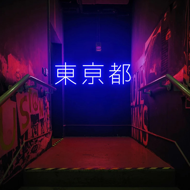Tóquio Japonês LED Neon Sign,  - Outdoor Lighting Japan avaliação e preço