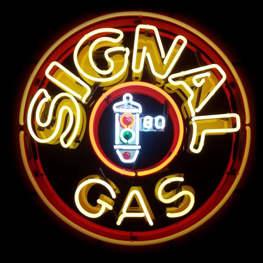 Letreiro de Neon Signa Oil And - Outdoor Lighting For Store avaliação e preço