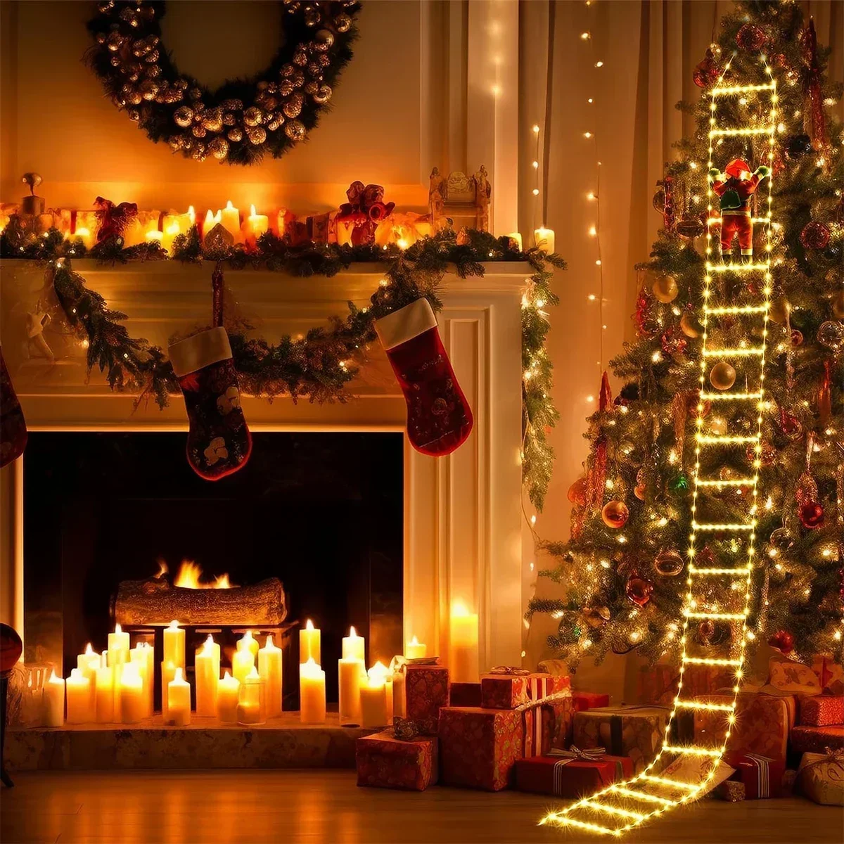 LED Ladder Light para Decoraçã - Outdoor Lighting Xmas avaliação e preço
