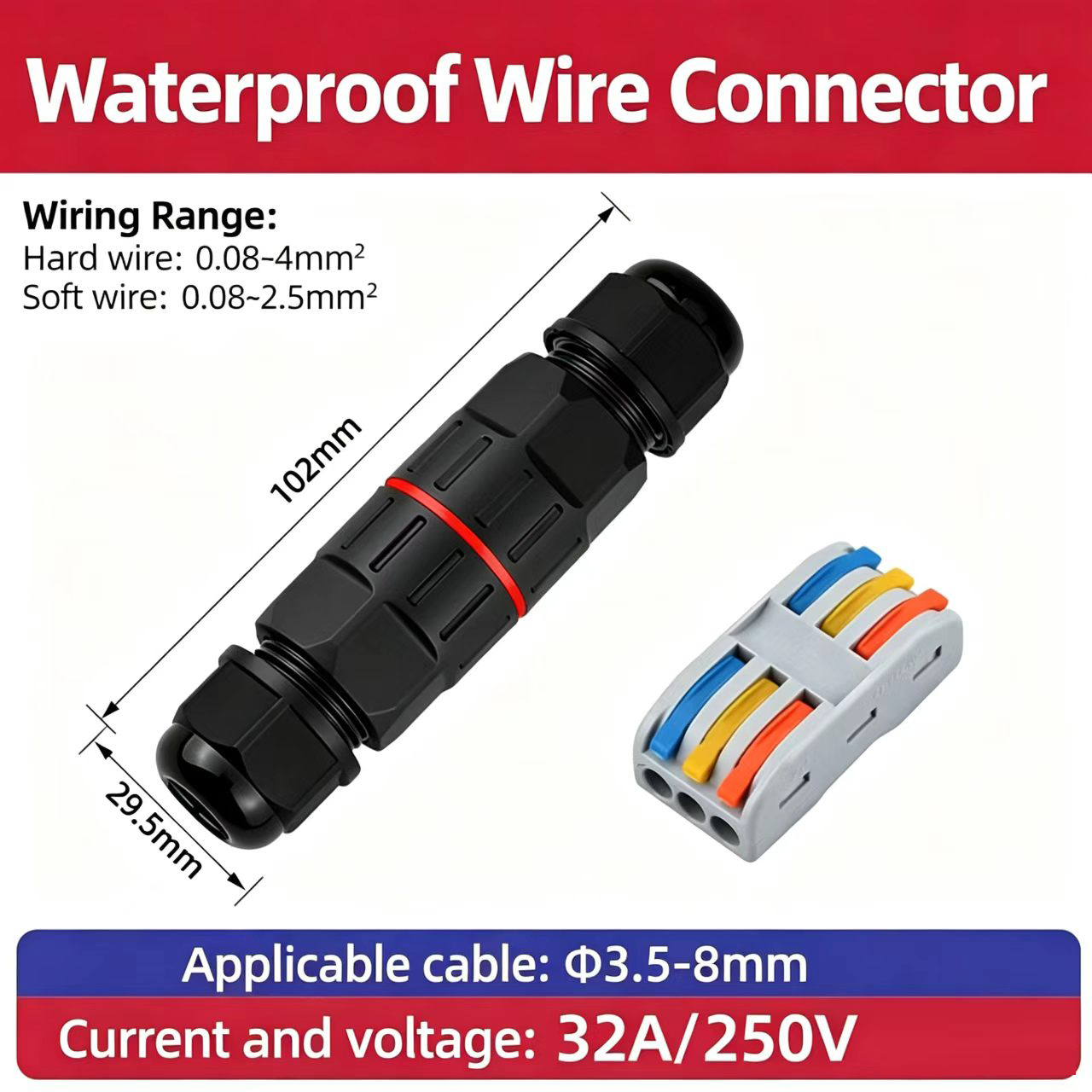 Conector de Fio de 2 e 3 Pinos - Outdoor Lighting Low Voltage avaliação e preço