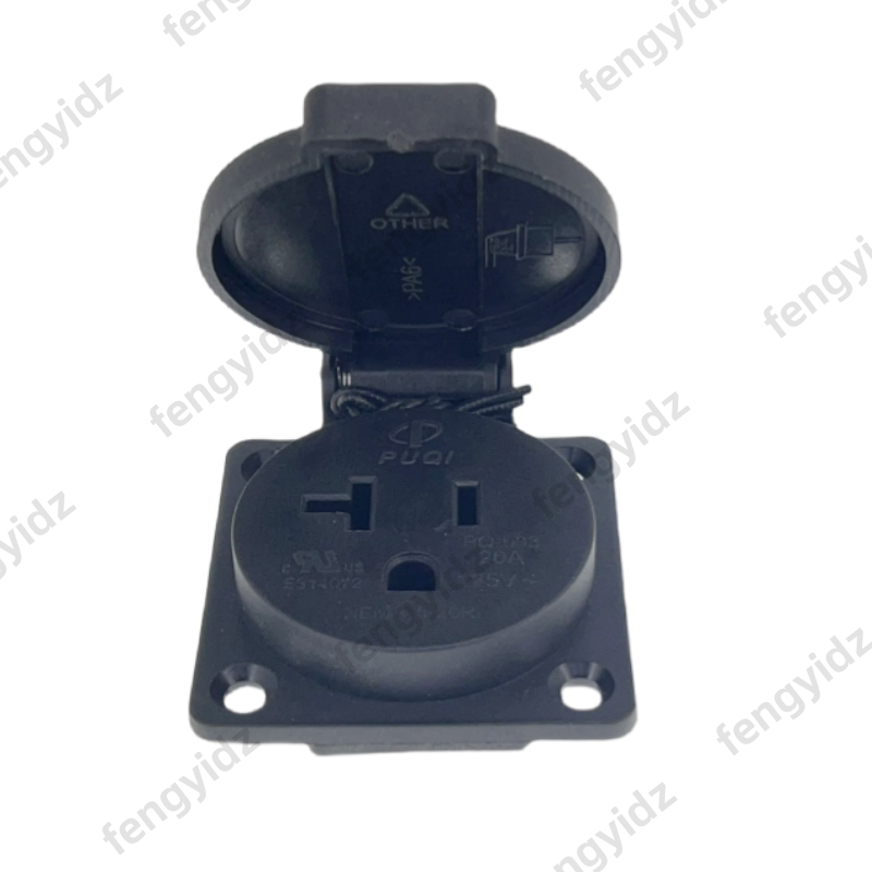 Preto 125v 15a 20a ip44 ce amé - Outdoor Lighting Japan avaliação e preço