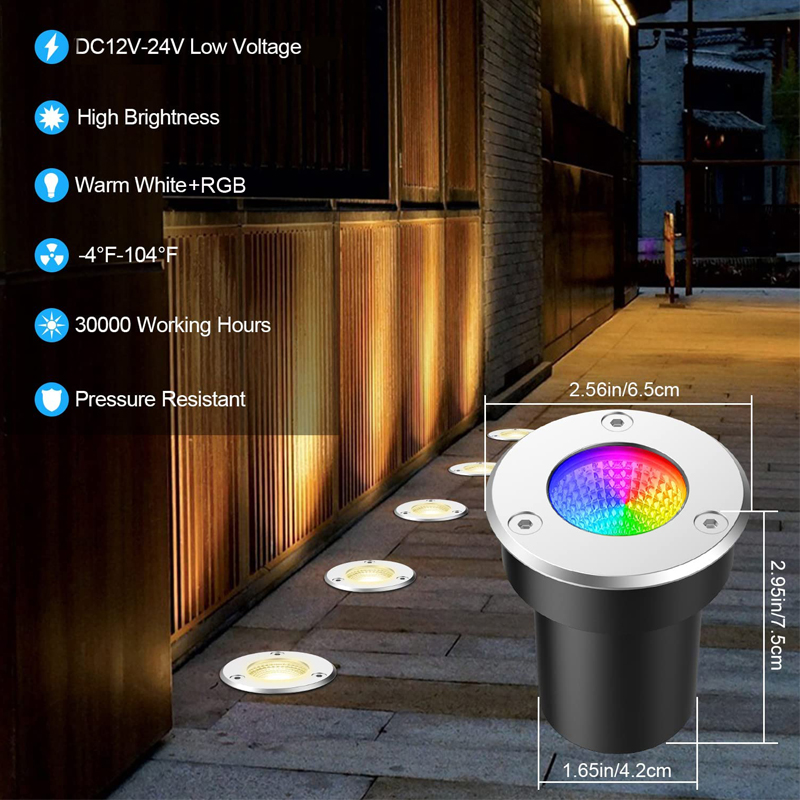 Luz de Paisagem LED RGBW de Ba - Outdoor Lighting Low Voltage avaliação e preço