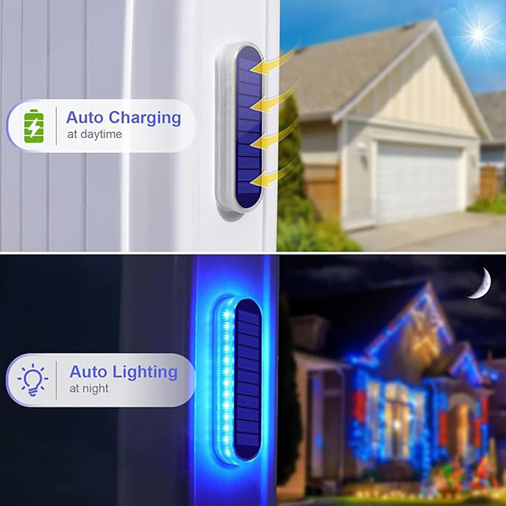 4 pacote led deck lâmpada esca - Outdoor Lighting Zigbee avaliação e preço