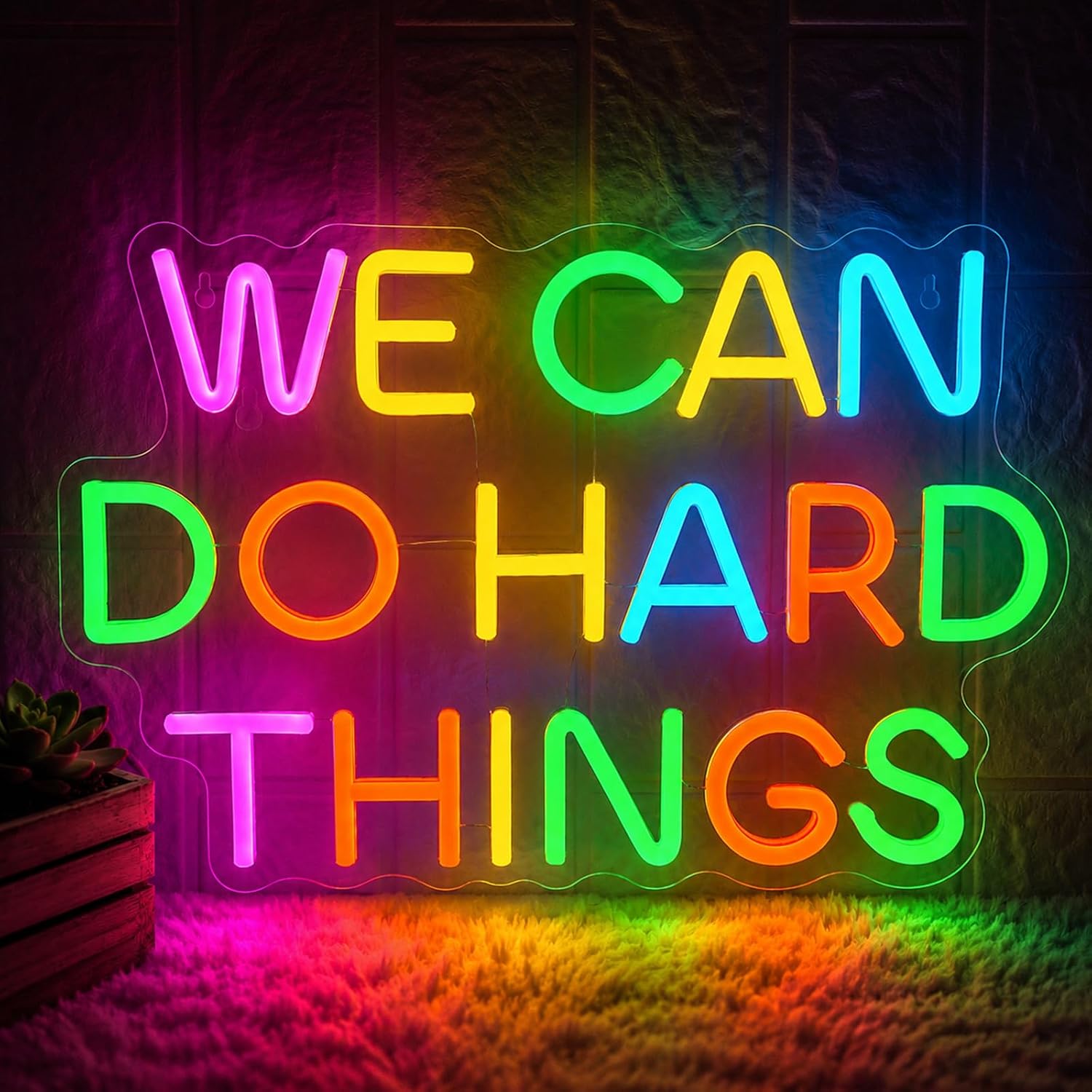Placa de Neon LED com a Frase  - Outdoor Lighting Quotes avaliação e preço