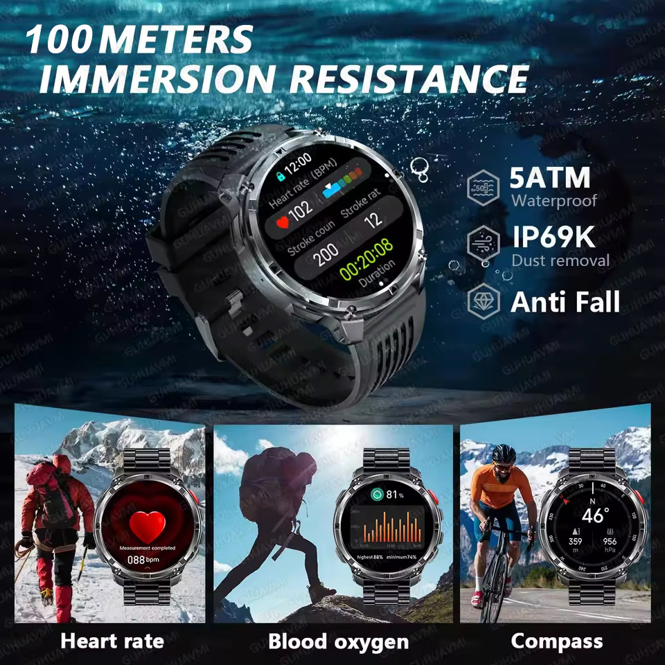 T-REX 3 militar smartwatch mas - Outdoor Lighting Japan avaliação e preço