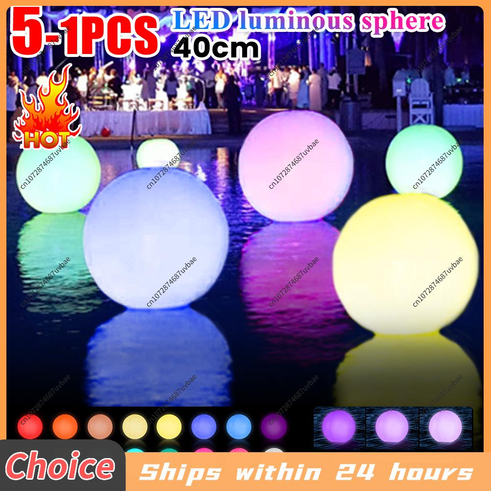 Bola Inflável LED para Piscina - Outdoor Lighting Around Pool avaliação e preço