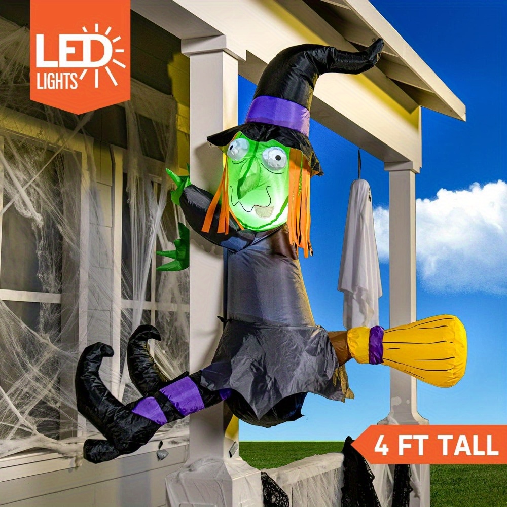 Bruxa Inflável de Halloween de - Outdoor Lighting Ideas For Party avaliação e preço
