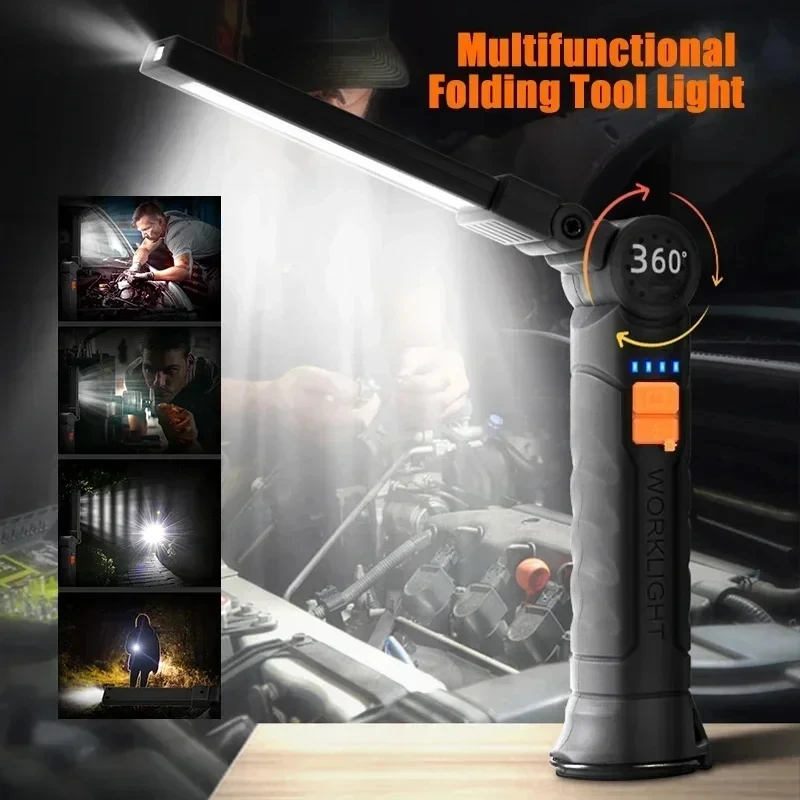 Lanterna led cob portátil usb  - Outdoor Lighting Lamps avaliação e preço