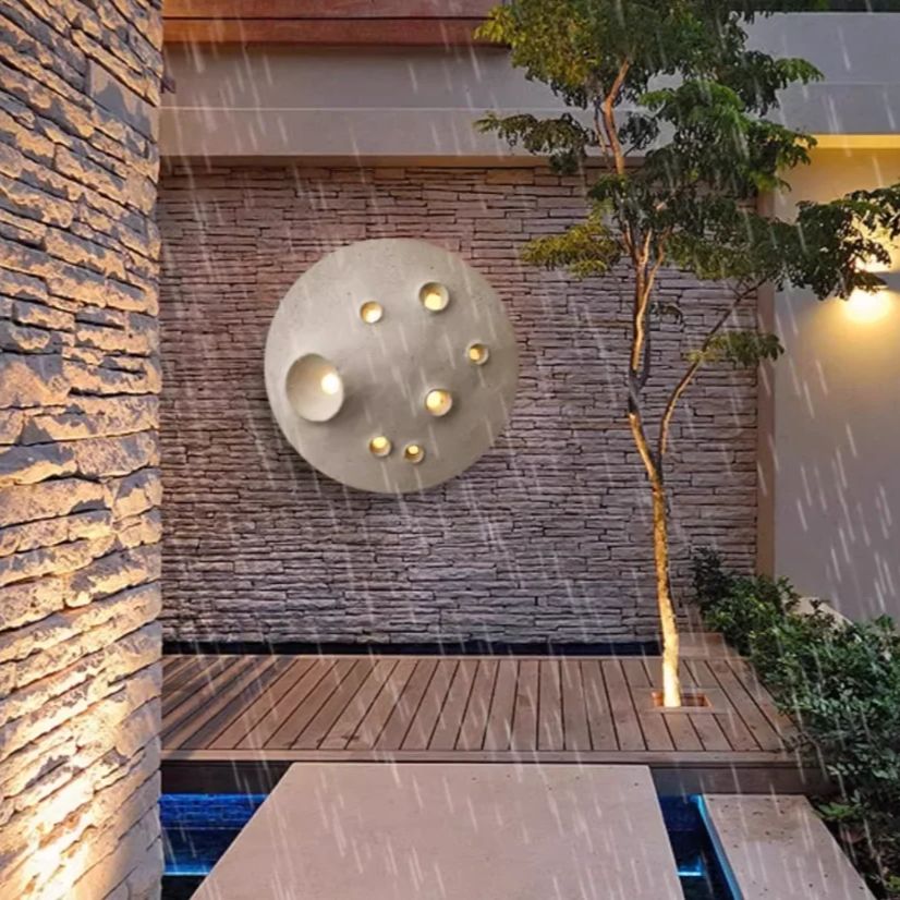 Moderno wabi sabi pátio ao ar  - Outdoor Lighting Japan avaliação e preço