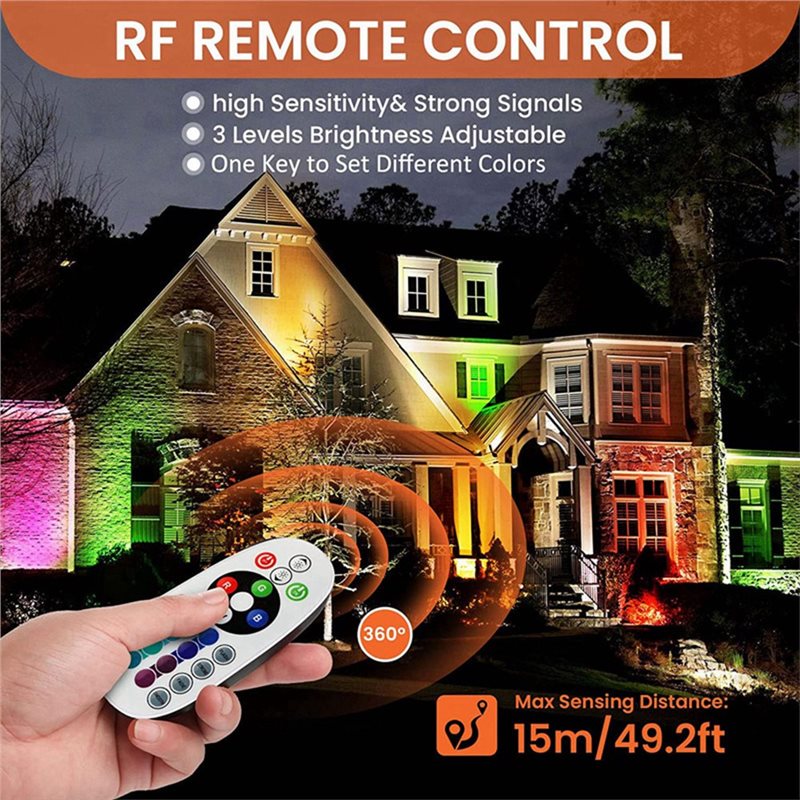 A01F-Outdoor 12V RGBW na luz à - Outdoor Lighting Low Voltage avaliação e preço