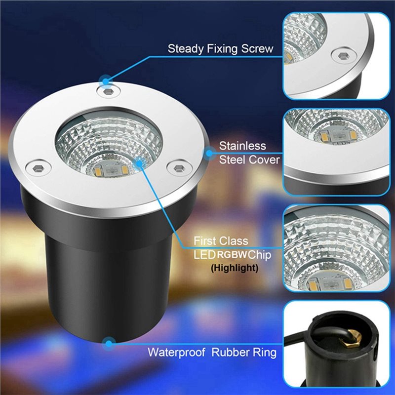 A01F-Outdoor 12V RGBW na luz à - Outdoor Lighting Low Voltage avaliação e preço