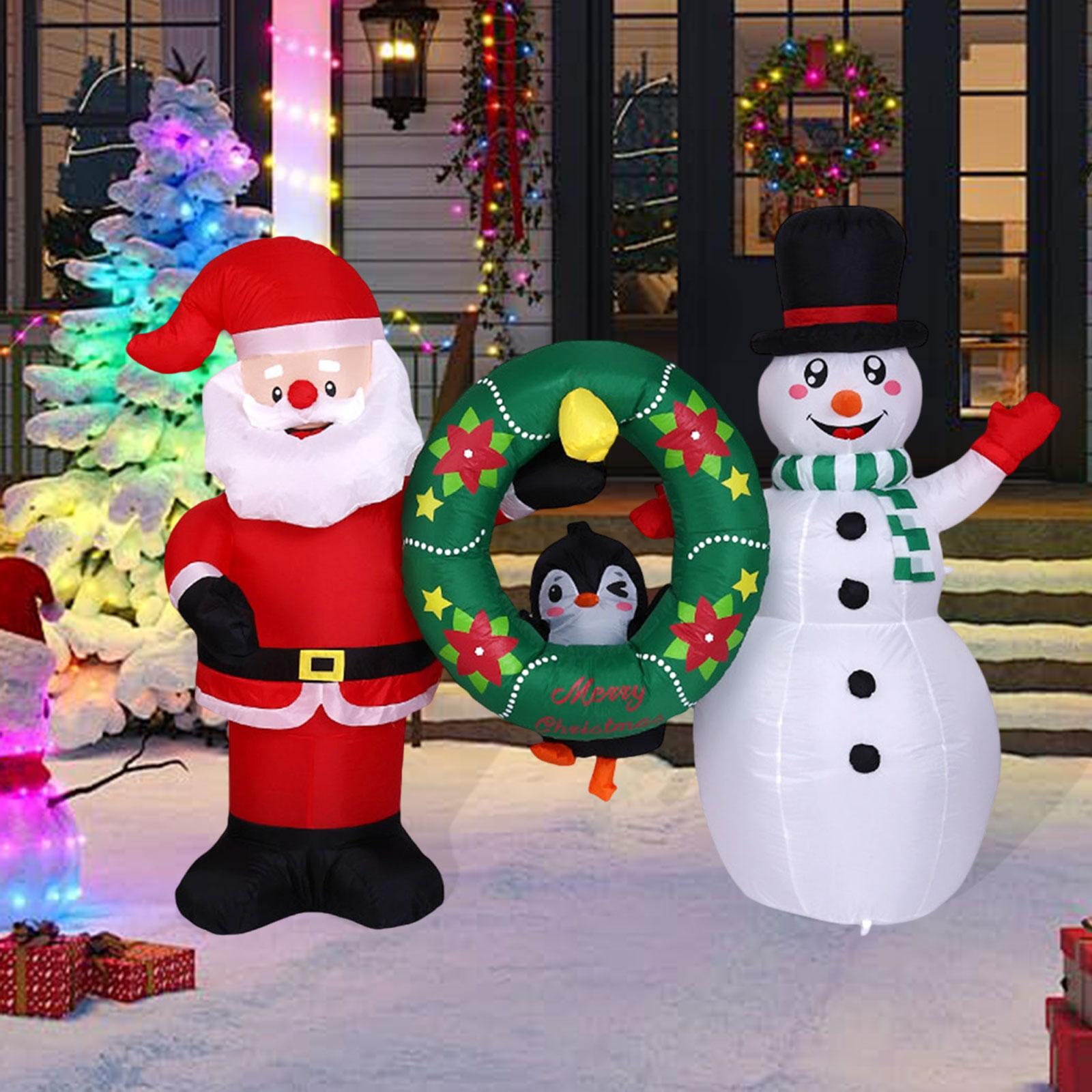 Decoração inflável de natal, a - Outdoor Lighting Xmas avaliação e preço