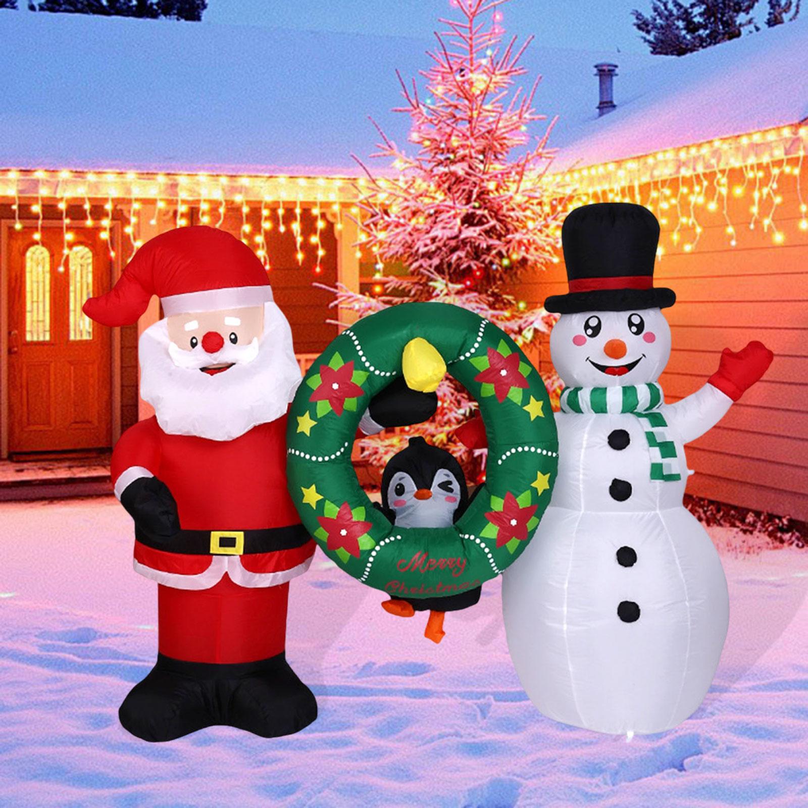 Decoração inflável de natal, a - Outdoor Lighting Xmas avaliação e preço