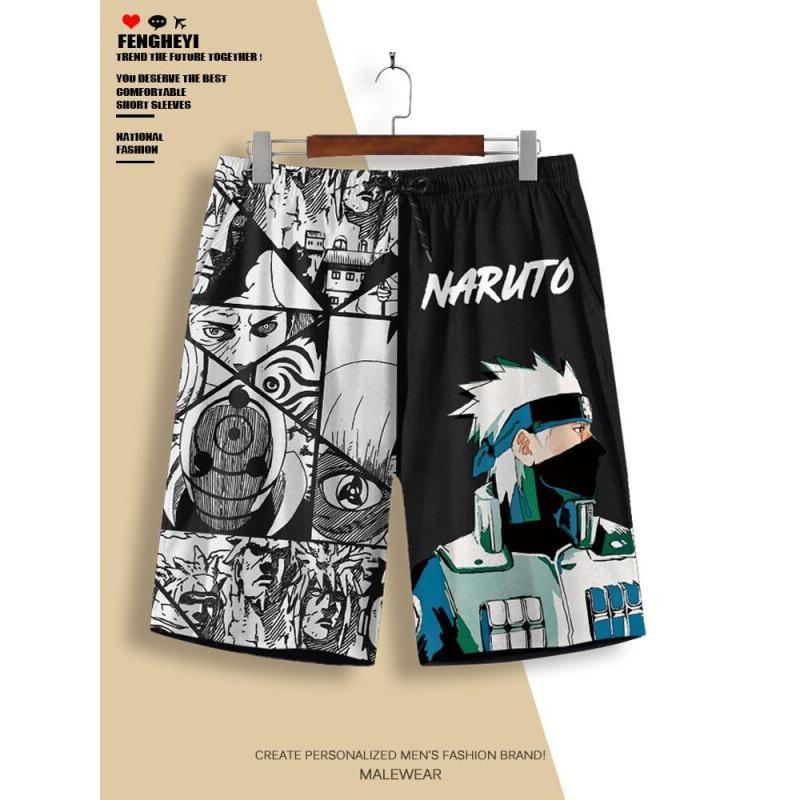 Shorts de Anime Naruto Masculi - Outdoor Lighting Japan avaliação e preço