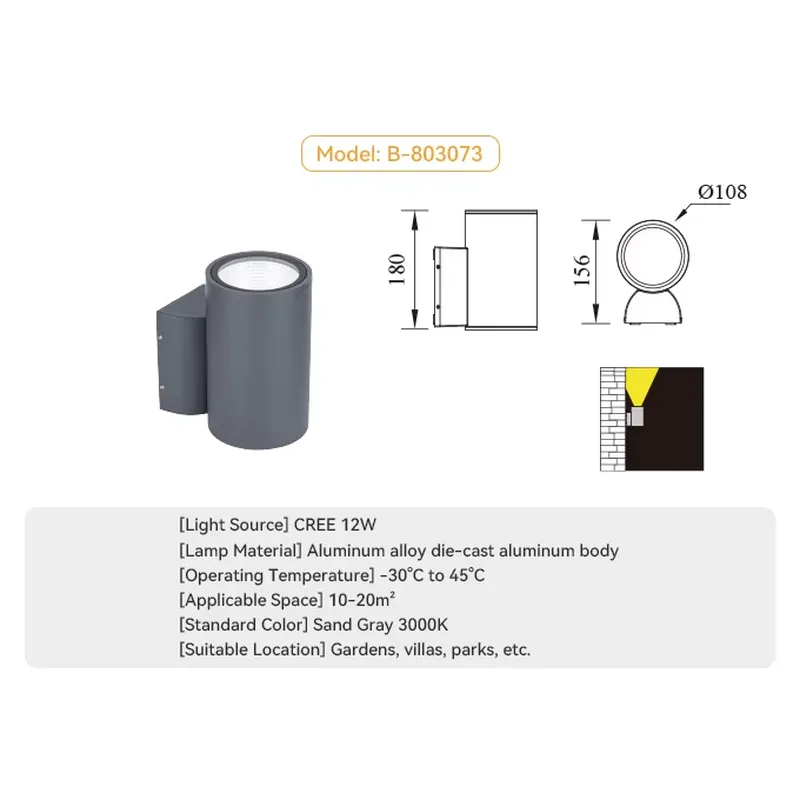 Luz Decorativa de Parede Exter - Outdoor Lighting Lamps avaliação e preço