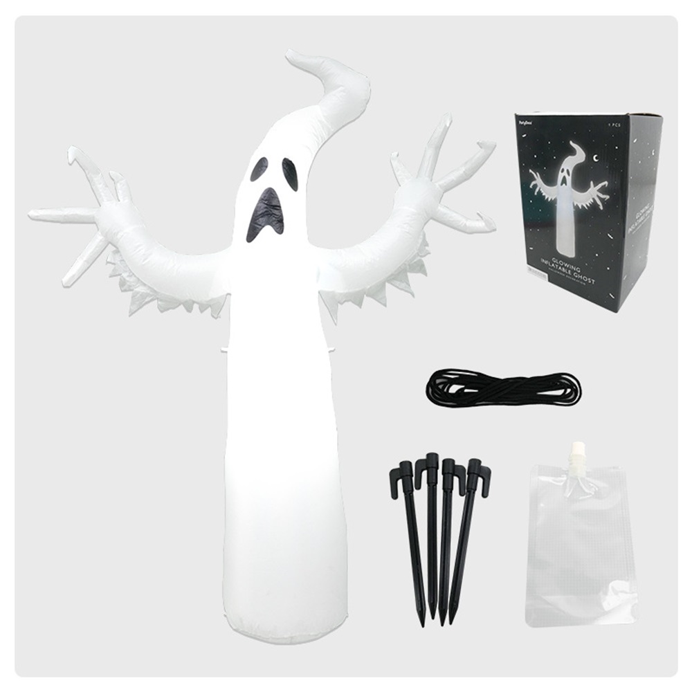 Fantasma Inflável de Halloween - Outdoor Lighting For Front Of House avaliação e preço