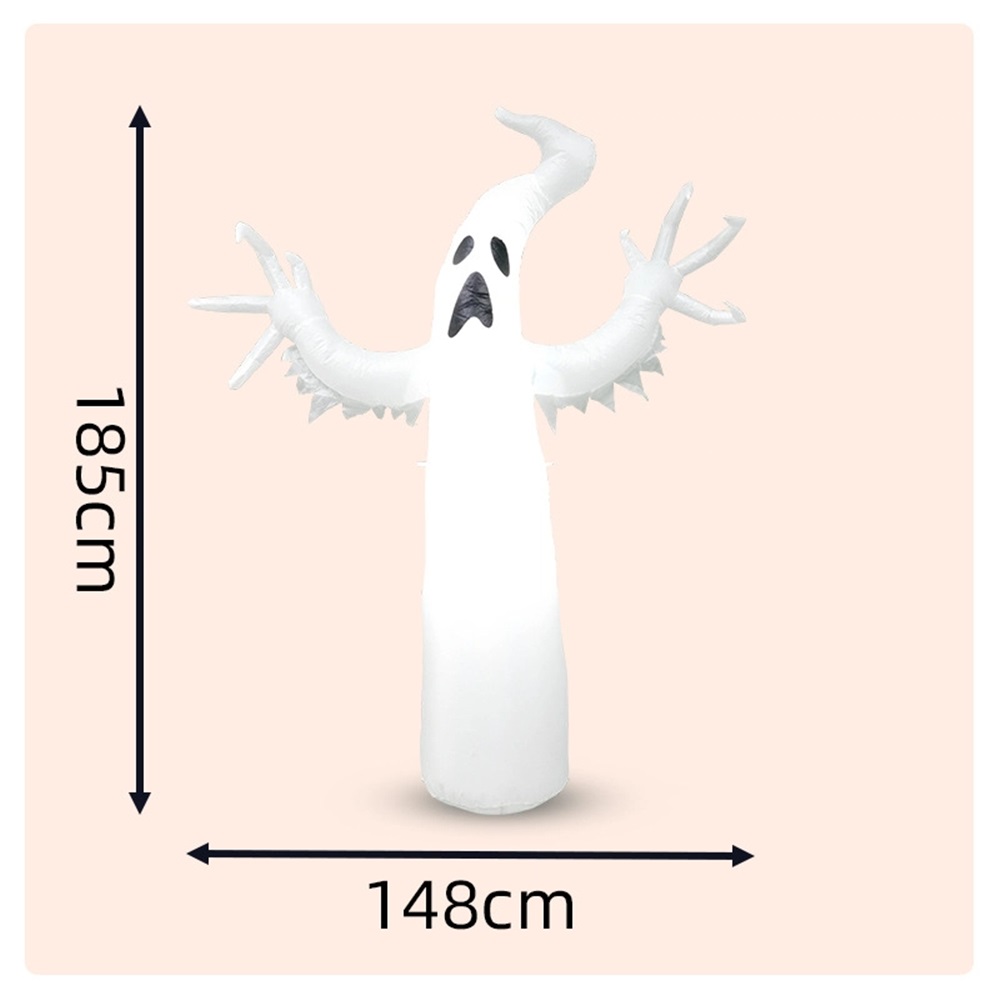 Fantasma Inflável de Halloween - Outdoor Lighting For Front Of House avaliação e preço