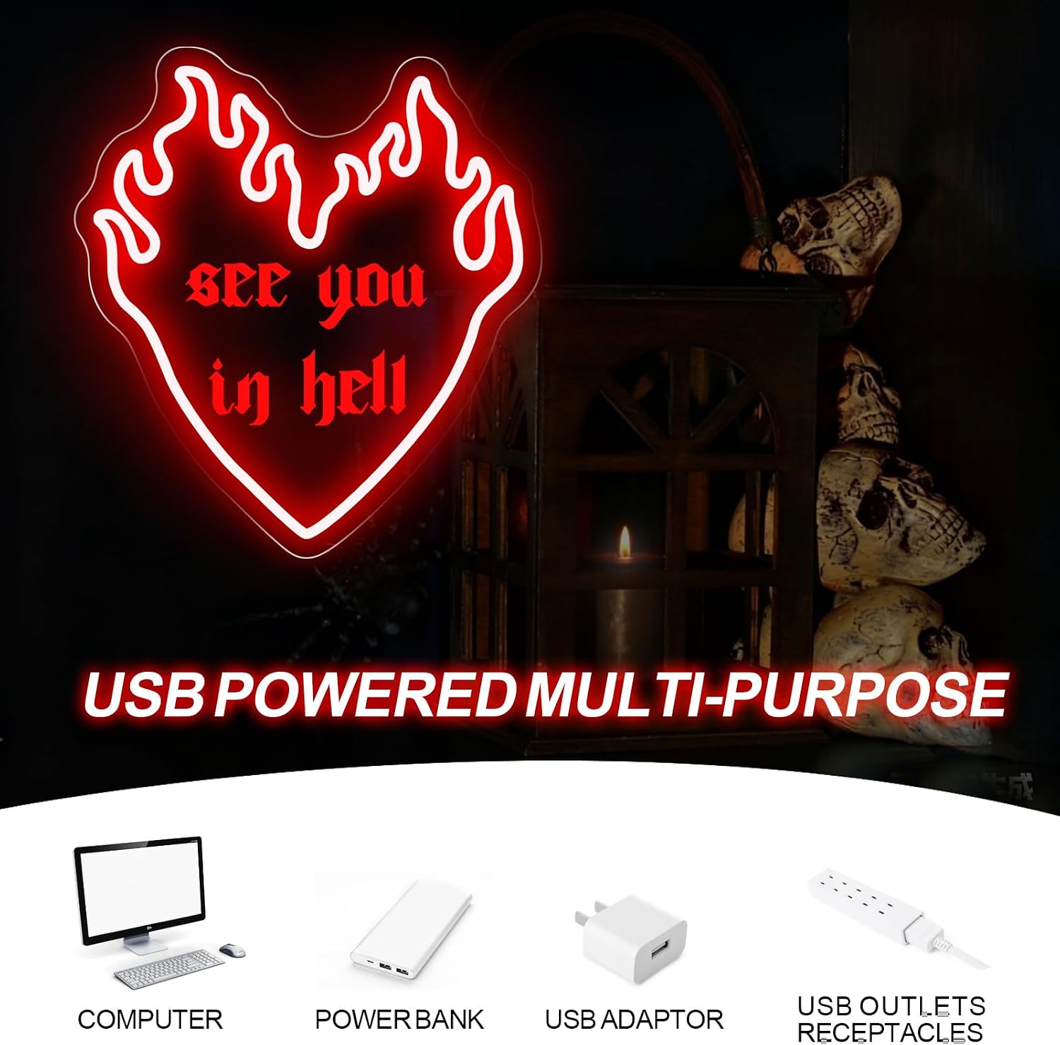 Placa de Neon LED com Citação  - Outdoor Lighting Quotes avaliação e preço