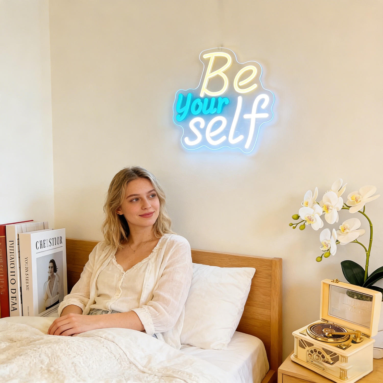 Letreiro Neon Inspirador 'Sê V - Outdoor Lighting Quotes avaliação e preço
