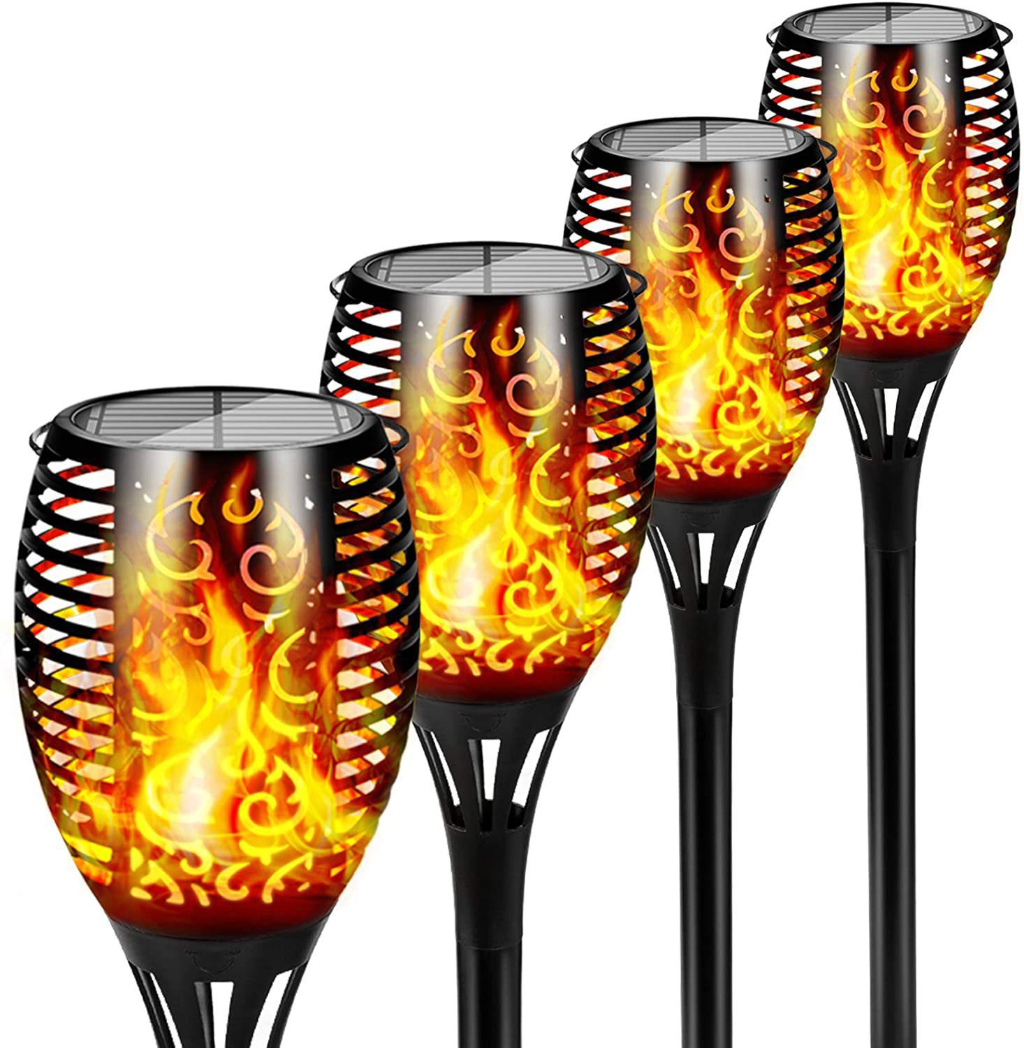 Lanterna Solar de Chama com 12 - Fire Torch Solar avaliação e preço