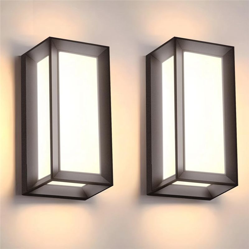 Luz de Varanda Frontal com 3 O - Outdoor Lighting For Front Of House avaliação e preço