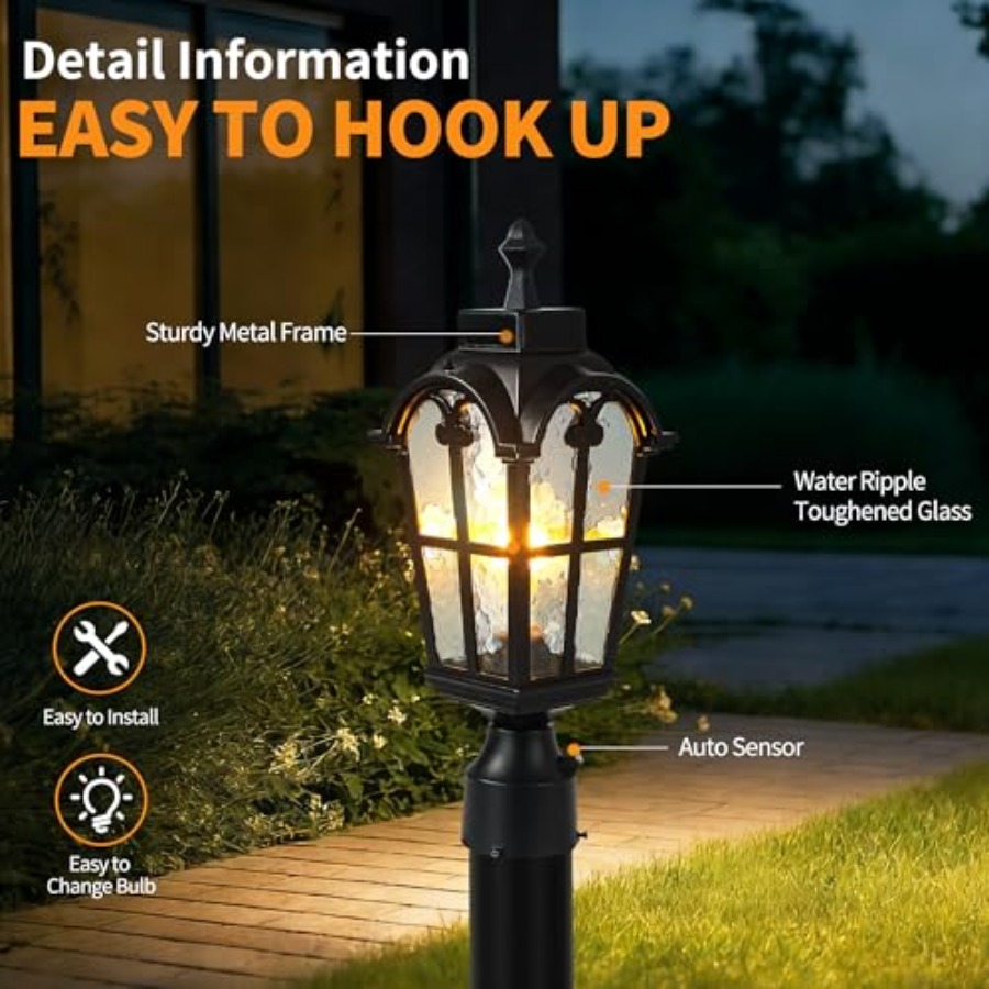 Luminárias de Poste Externas c - Outdoor Lighting Lamps avaliação e preço