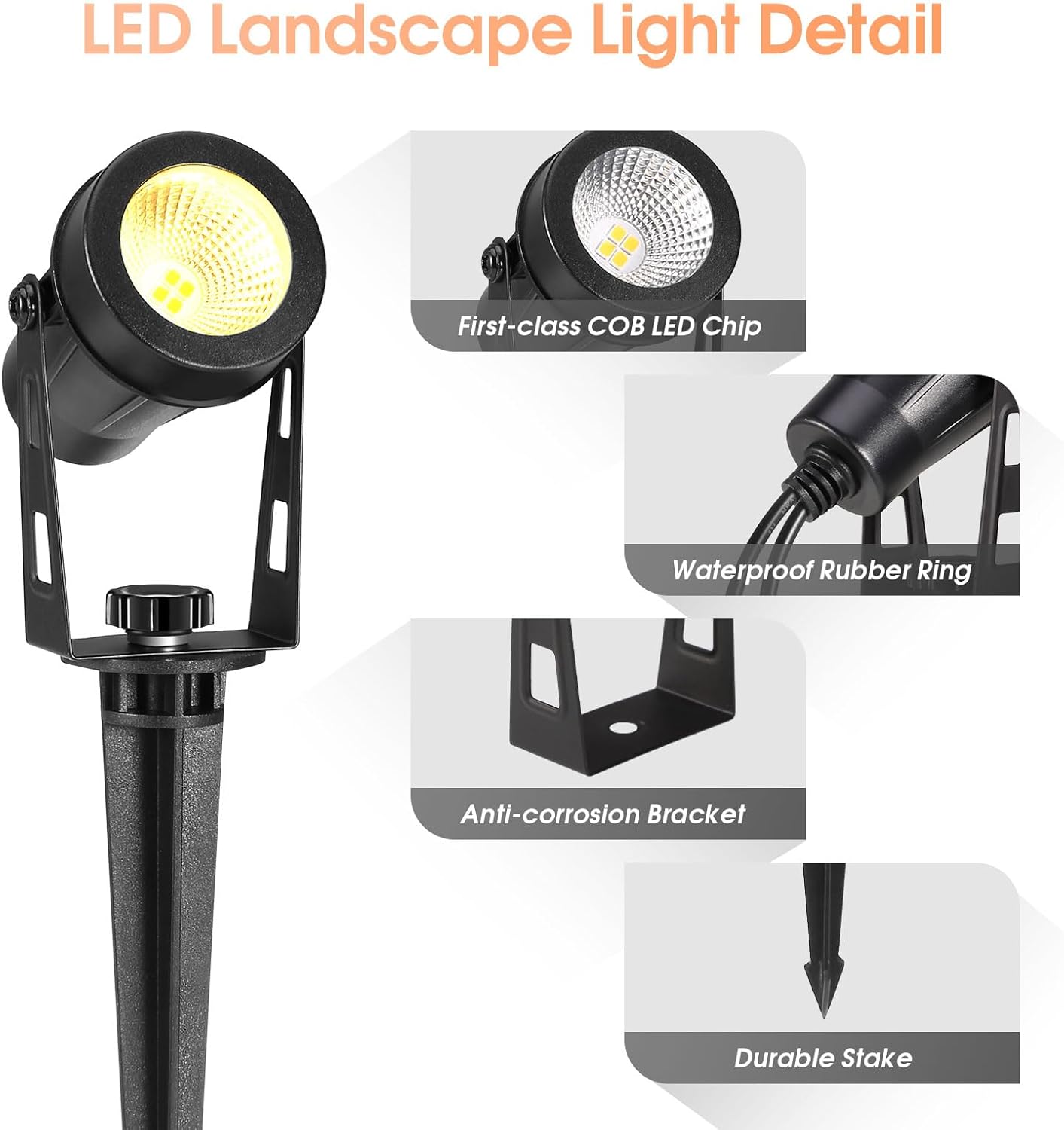 Luzes de paisagem de baixa ten - Outdoor Lighting Low Voltage avaliação e preço