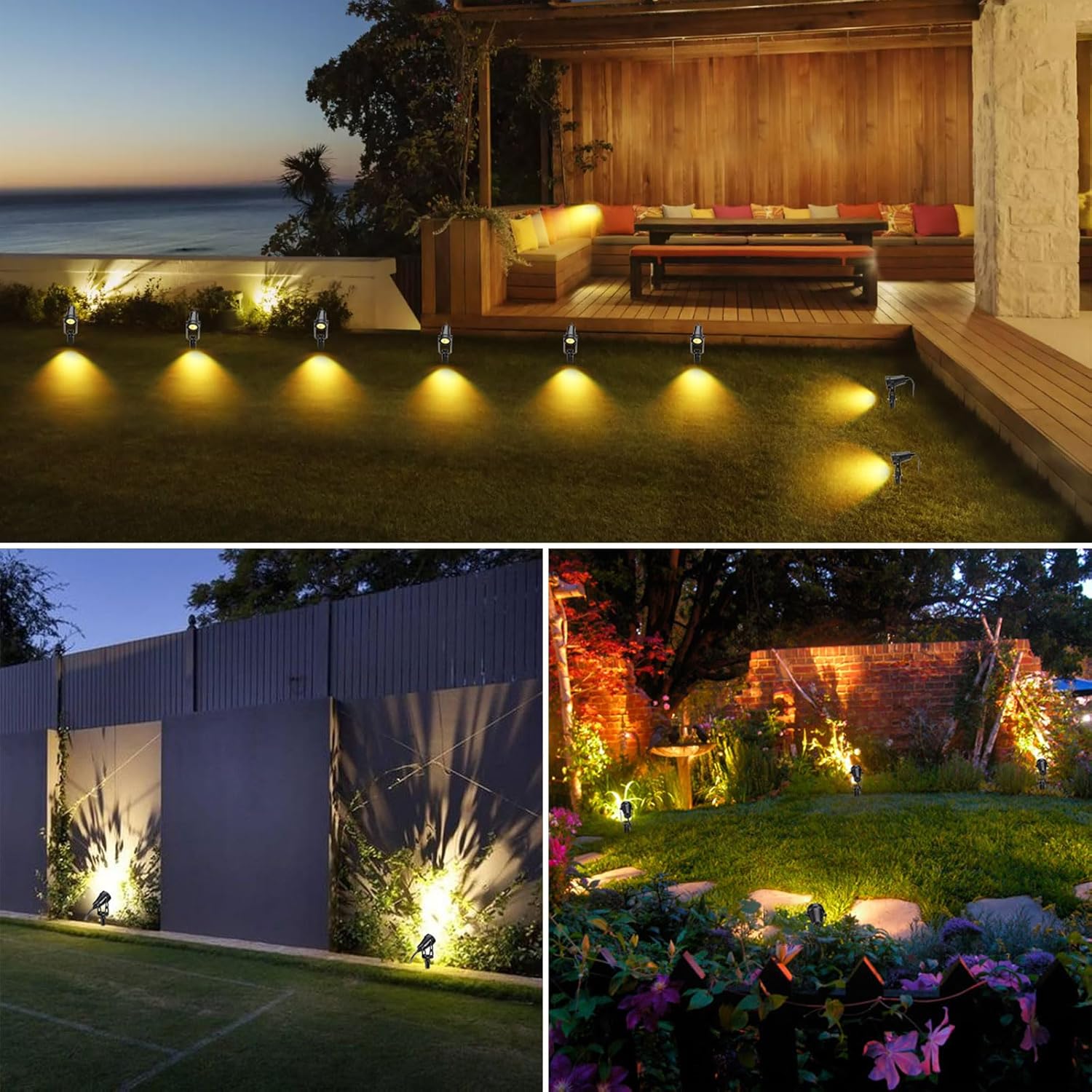 Luzes de paisagem de baixa ten - Outdoor Lighting Low Voltage avaliação e preço
