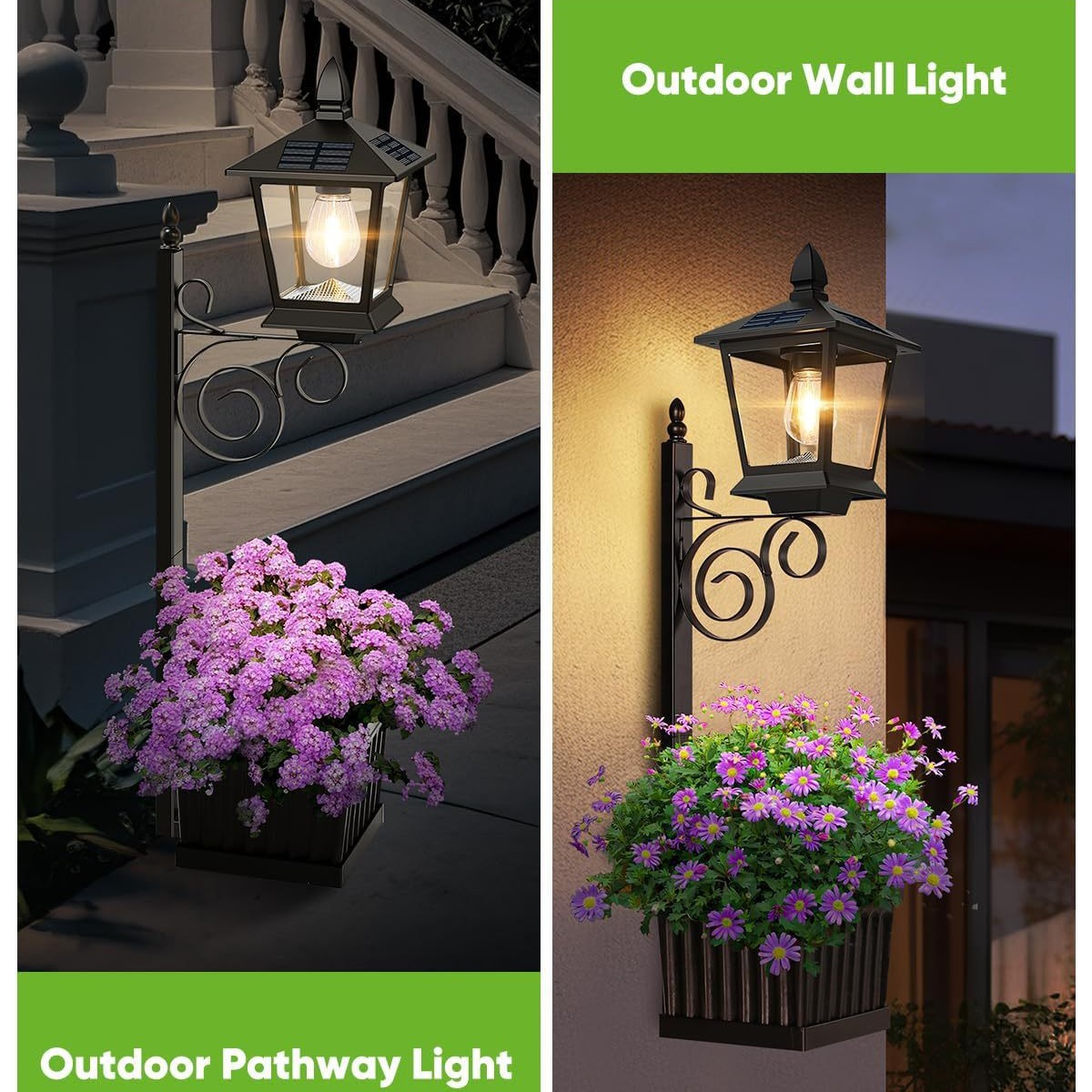 Luminária Solar 2 em 1 à Prova - Outdoor Lighting Lamps avaliação e preço