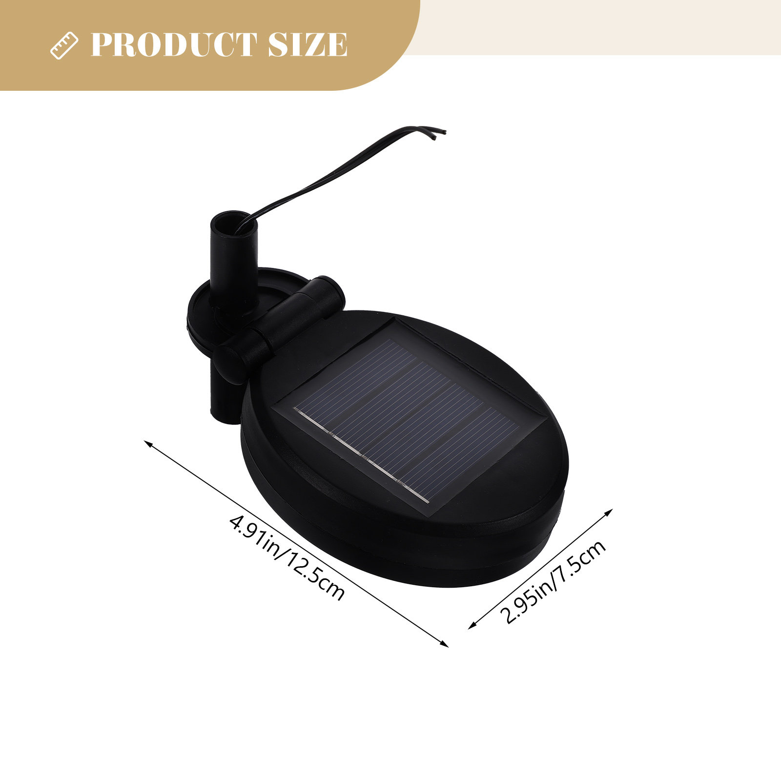 2 Peças de Painel Solar Mini p - Outdoor Lighting Replacement Parts avaliação e preço