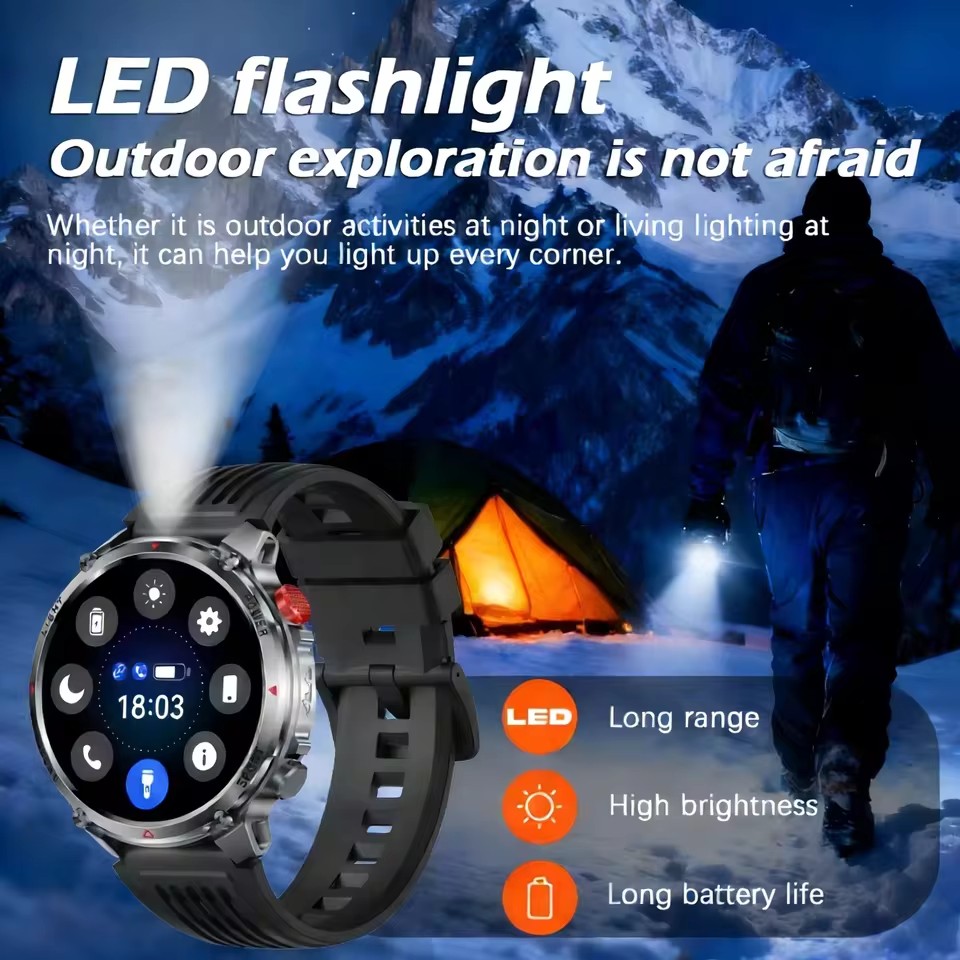 Novo Relógio Inteligente Milit - Outdoor Lighting Japan avaliação e preço